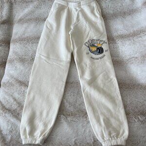 LIMITED EDITION Cherry LA "Racing Tires" sweatpants White XS